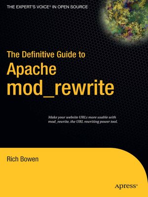 cover image of The Definitive Guide to Apache mod_rewrite